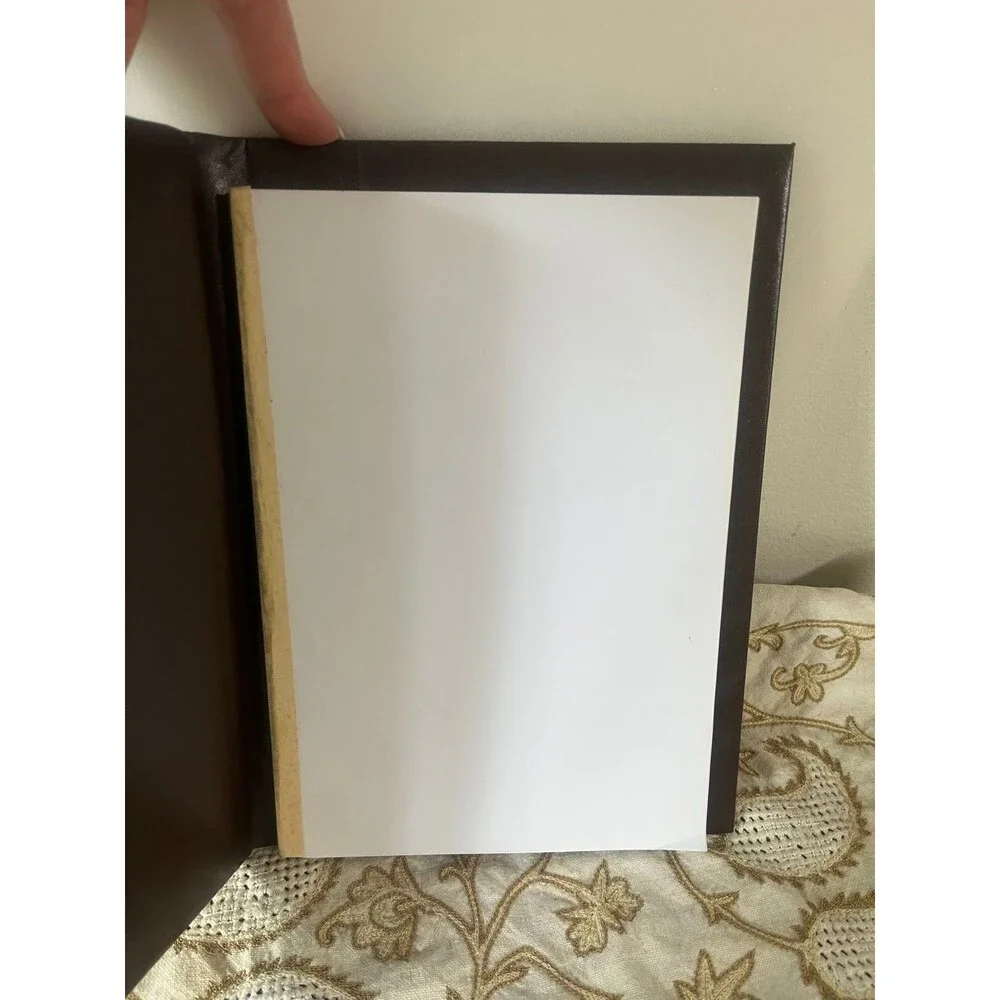 RARE Refillable Leather Notebook Ecuador